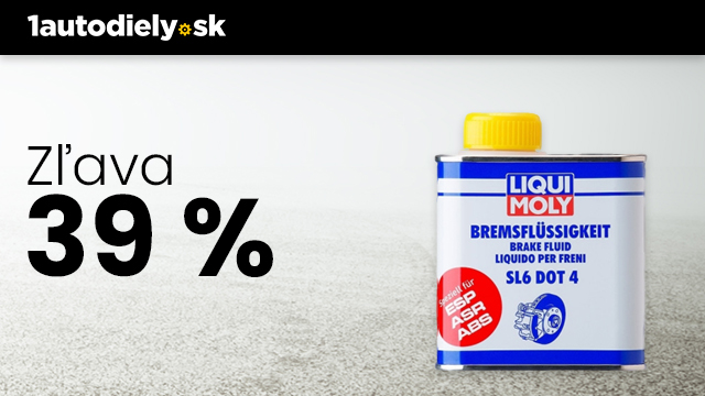 Zľava 39 % na Liqui Moly - brzdová kvapalina