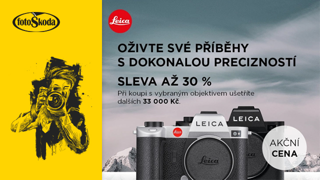 Až 30 % na značku Leica při nákupu s vybraným objektivem