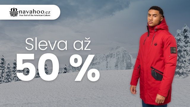 Sleva až 50 % na pánské oblečení