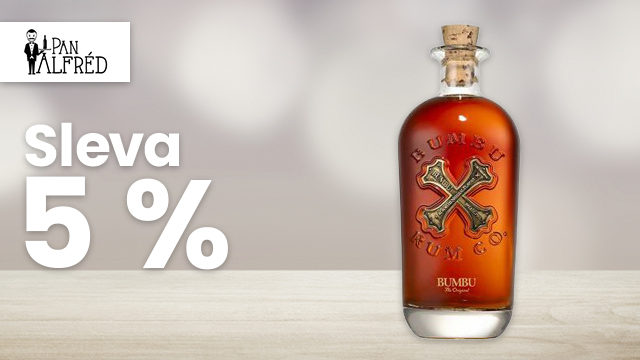 Sleva 5 % na Bumbu Rum 40%