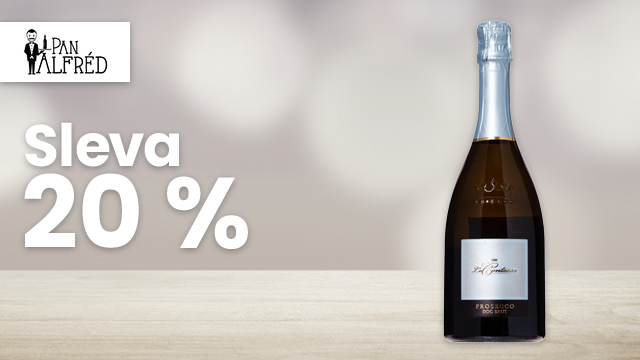 Sleva 20 % na Prosecco DOC Brut Le Contesse 11%