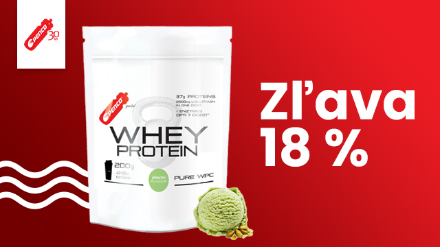 Zľava 18 % na proteínový nápoj