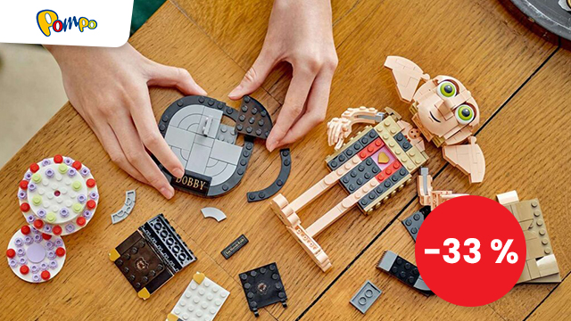 Sleva 33 % na LEGO Domácího skřítka Dobby
