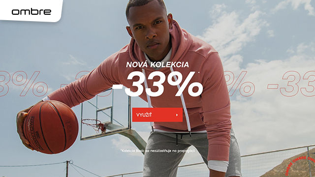 Zľava až 33 % na novú kolekciu