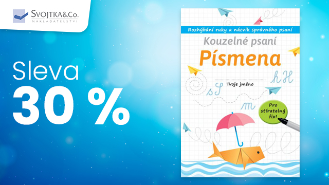 Sleva 30 % na ,,Kouzelné psaní Písmena&quot;