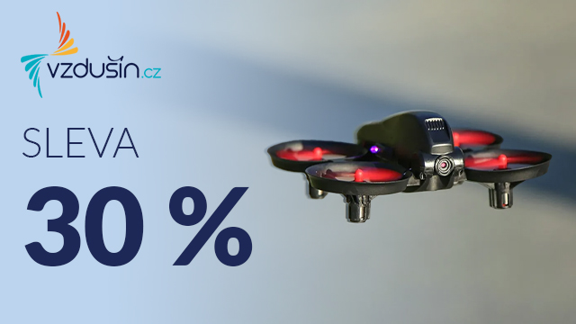 Sleva 30% na dron AERIUM KFPLAN Fun F1 - 3 baterie