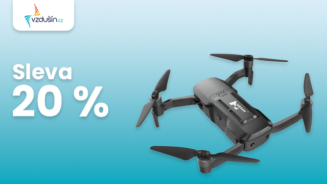 Sleva 20 % na dron AERIUM Hubsan Blackhawk 2 GPS 4K